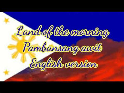 camilio osias land of the morning videos|Philippine National Anthem .